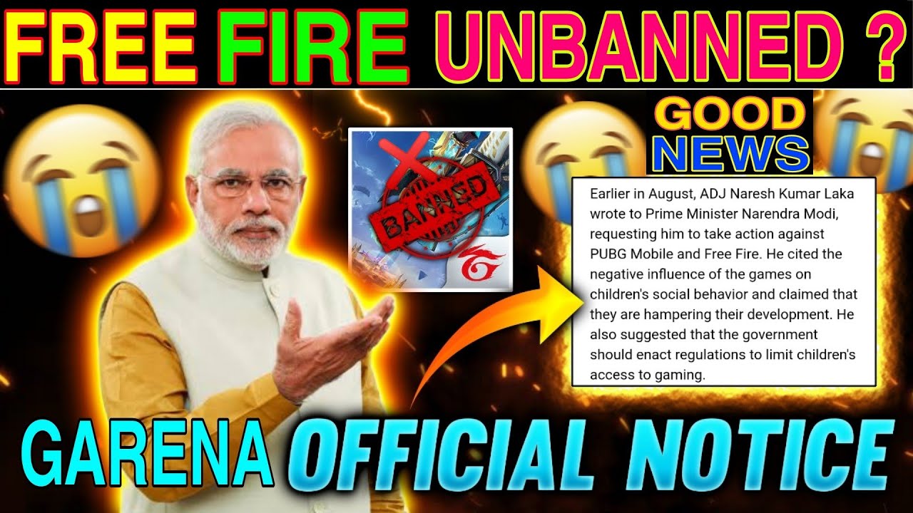 Free Fire Banned In India Official News Reason And Updates